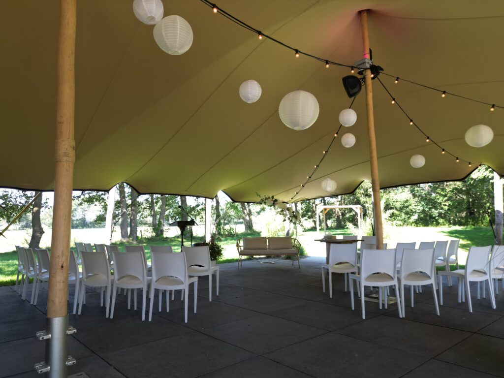 Stretchtent bij Brasserie Rembrandt