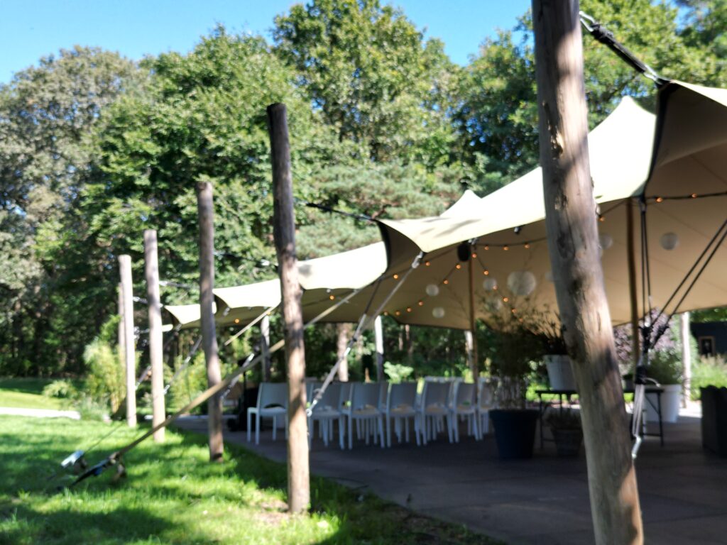 Stretchtent bij Brasserie Rembrandt
