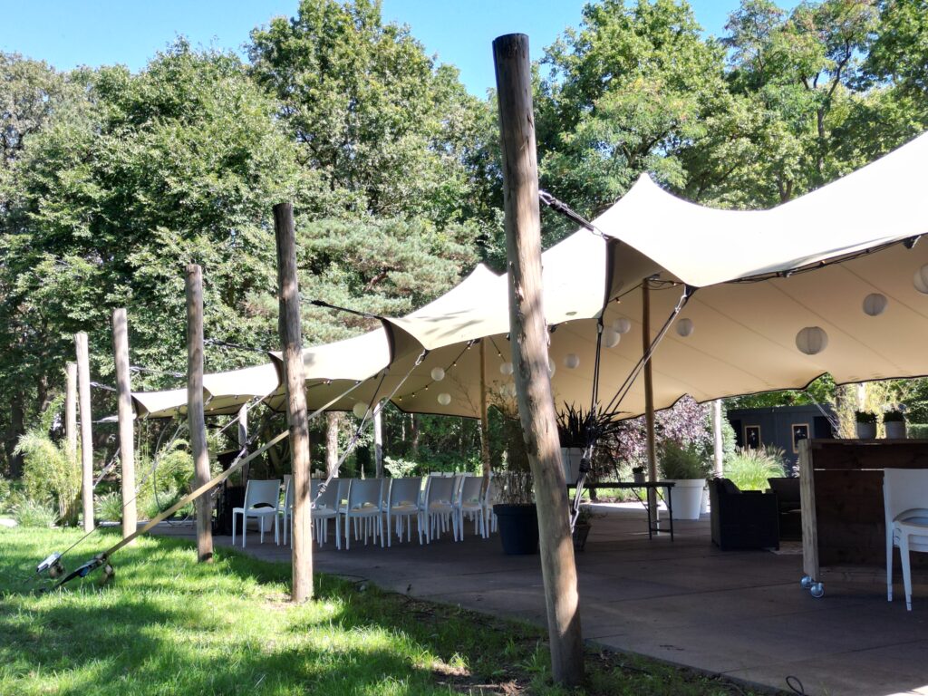 Stretchtent bij Brasserie Rembrandt