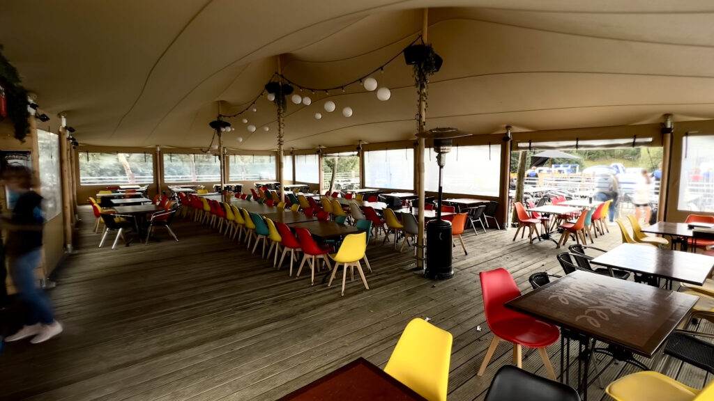 Stretchtent met zijwanden
