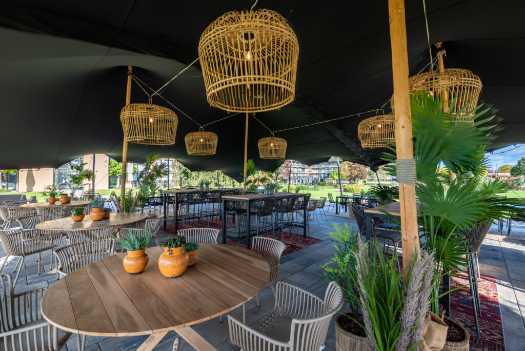 Stretchtent bij Van der Valk Berlijn
