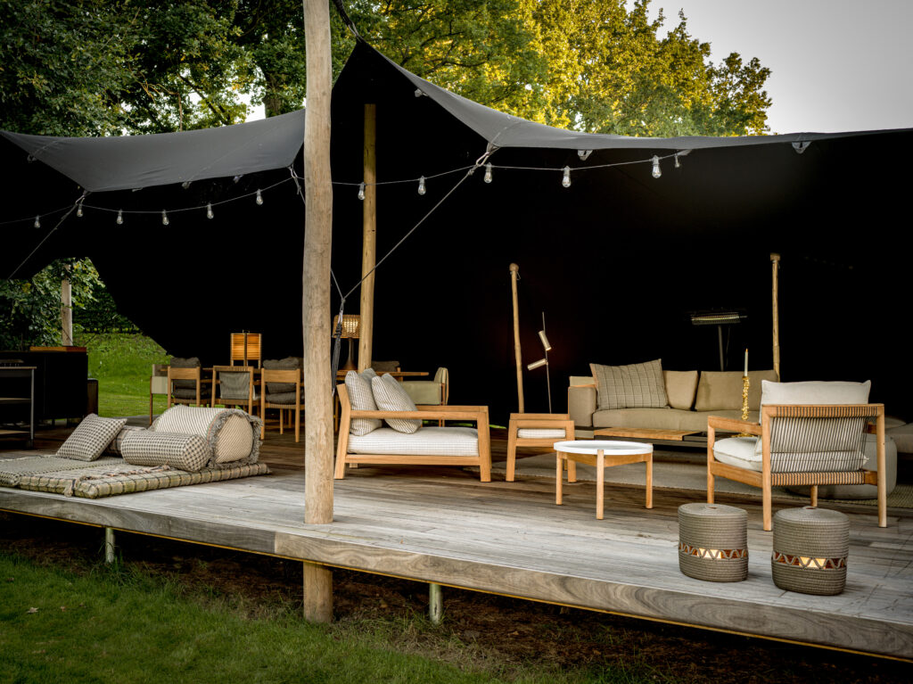 Stretchtent bij Strak Studio