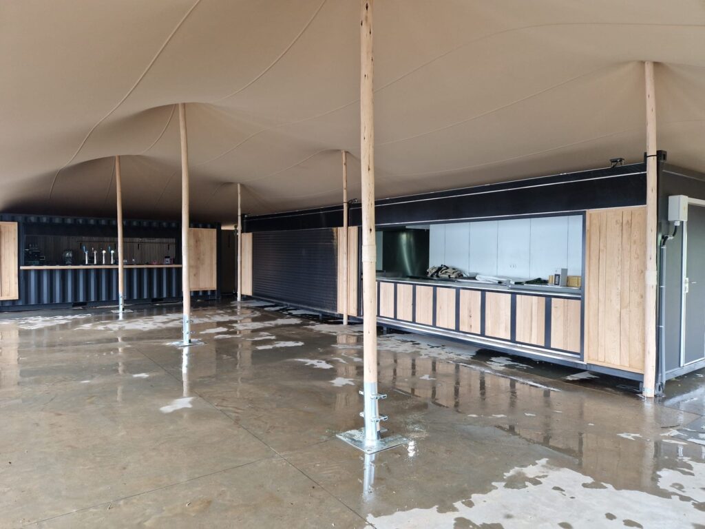 Stretchtent bij Restaurant Oolderhof in Roermond