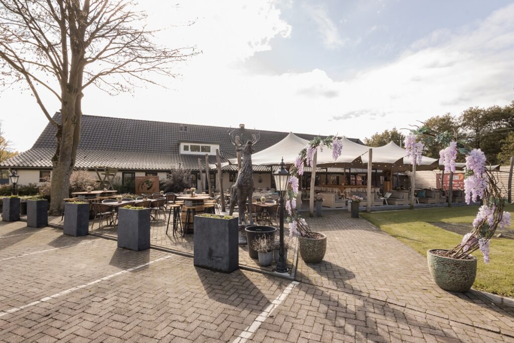 Stretchtent bij Schietbaan De Wildenberg