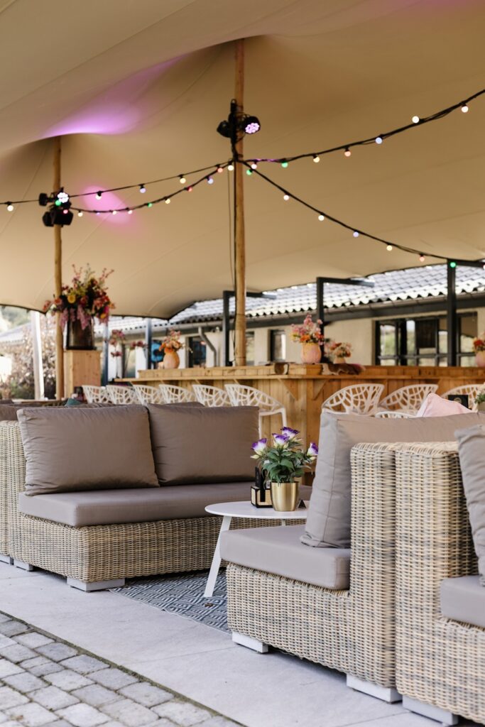 Stretchtent bij Schietbaan De Wildenberg