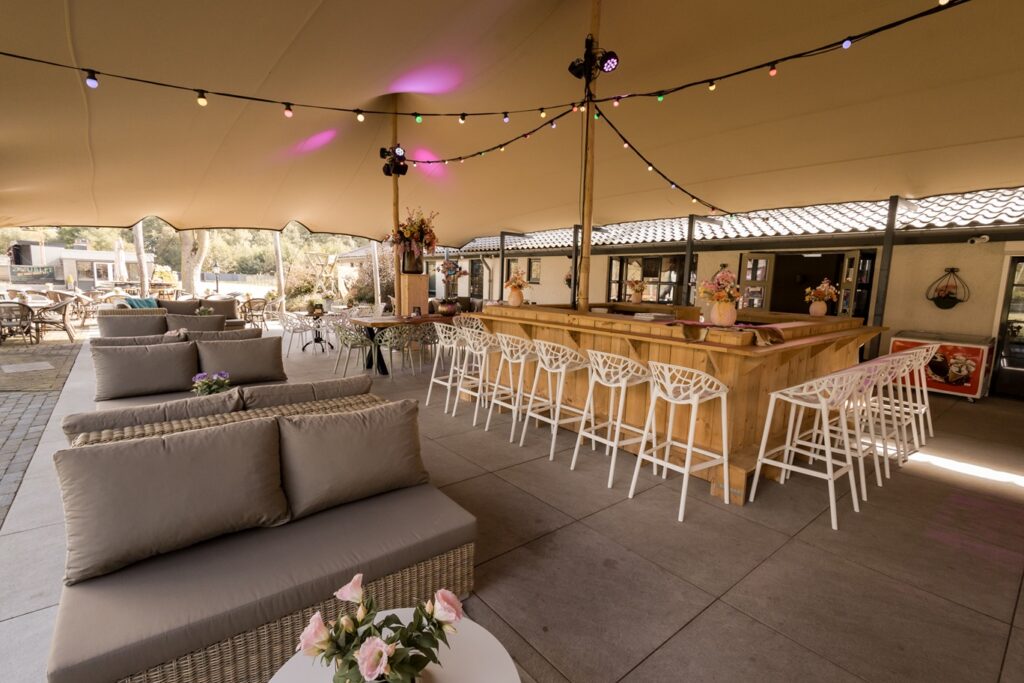 Stretchtent bij Schietbaan De Wildenberg